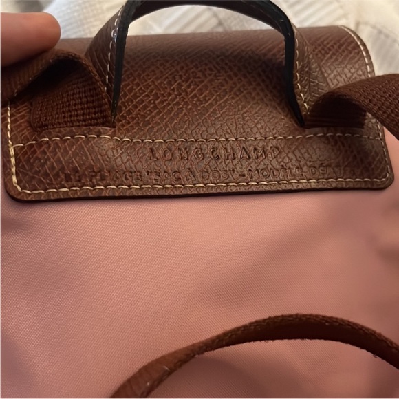 Authentic Longchamp Small Pink Women's Backpack - Picture 10 of 10